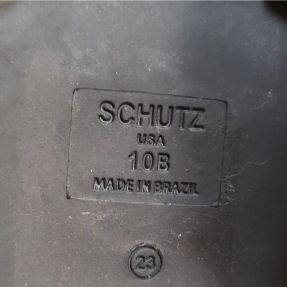 Schutz Andrea Floral & Studs Lace Up combat boots Size 10 - Picture 8 of 9